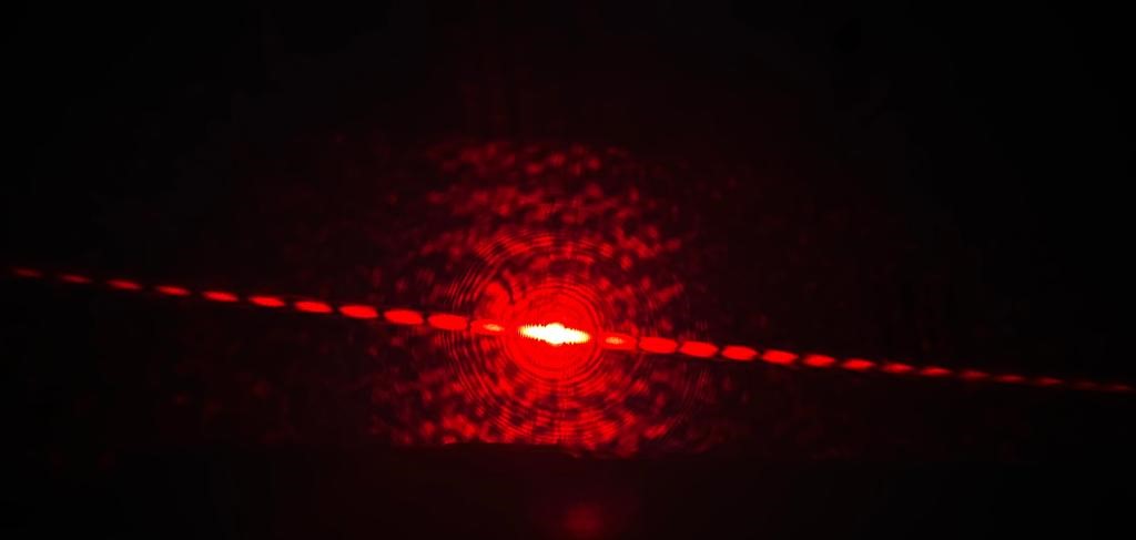 Diffraction Pattern of Human Hair